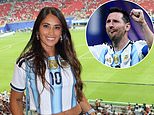 Lionel Messi’s wife Antonela Roccuzzo shares emotional five-word reaction to her husband’s World Cup miracle… after late win saw him burst into tears