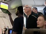 Incredible moment plane passenger holds up his laptop to live-stream Argentina’s historic World Cup comeback to entire flight