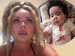 Jesy Nelson reveals she’s ‘cried all day’ because her twins have to wear a spinal jacket and splints during the heatwave to prevent deterioration following SMA diagnosis