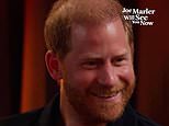 Prince Harry records podcast with Traitors star Joe Marler on UK trip – as Meghan and the children are finally reunited with Charles and Camilla