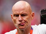 Norway head coach Stale Solbakken launches water bottle at his own backroom staff after Jude Bellingham’s equaliser for England in World Cup quarter-final