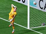 Ian Wright and Gary Neville hit out at ‘poor’ Jordan Pickford after England goalkeeper suffered World Cup gaffe against Norway: ‘He HAS to save that’