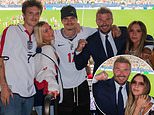 Brooklyn Beckham watches England’s victorious World Cup clash remotely from NYC – as his entire family reunite in Miami for the game and share sweet snaps together
