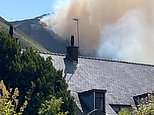 Major incident declared over huge wildfire in North Wales – as parts of UK face ‘exceptional’ risk amid soaring heat
