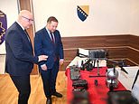 UK-funded drones have helped intercept hundreds of migrants and smugglers crossing into Europe through the Western Balkans