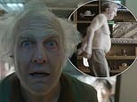 Tom Cruise, 64, looks unrecognisable with thinning white hair and a prosthetic pot belly in the first trailer of his new film Digger