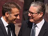 Starmer finally gets some love… from France: Macron honours outgoing PM with Legion d’honneur after he used last days in office for Paris visit