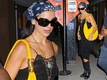 Dua Lipa makes a glamorous exit from a New York record studio as she wades into row over $1.6billion resort in Albania backed by Trump’s daughter