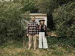 Couple sell their home and buy abandoned caravan park in Wales for £90,000 – to transform it into off-grid campsite complete with a wood-fired sauna