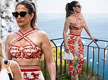 Jennifer Lopez, 56, shows off her toned abs in a bold crop top as she continues her European summer of fun in Sicily