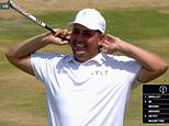 Argentinian golfer taunts English golf fans with Enzo Fernandez’s World Cup celebration after sinking monster putt at The Open – just HOURS after Three Lions were sent packing from the tournament