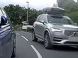 Cyclist who sent THIS video to police to complain about bad driving is fined £1,200 for his own bad riding