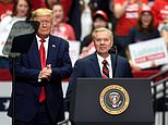 Remarkable new video shows Lindsey Graham celebrating after convincing Trump to strike Iran… as extraordinary exchange with Netanyahu about ‘dragging US into another conflict’ is revealed