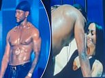 Usher kicks fan OFF STAGE after her awkward response to his seductive dance moves at Nashville concert