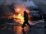 Fears Iran and Ukraine wars could merge into one conflict as Kyiv strikes Caspian Sea weapons ship heading for Russia and the Islamic Republic threatens revenge