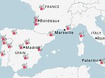 All the holiday hotspots in Europe where wildfires are burning as Brits are warned they face a battle for refunds if they cancel their getaway