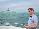 Chris Philp faces ‘warning shots’ from French warship on Channel in ‘effort to intimidate’ him during small boats observation trip