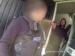 Moment policewoman is left temporarily blind and struggling to breathe after being pepper sprayed by man while attending an assault call out