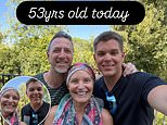 Tracy Shaw says she’s ‘never been as grateful to be alive on a birthday’ as she turns 53 and shares sweet family snaps amid breast cancer battle