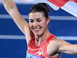 Silver lining for England’s ‘sexy and aggressive’ track Goddess: Amy Hunt misses out on Commonwealth Games gold in women’s 100m final
