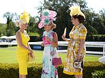Glorious day for Goodwood! The sun shines on revellers arriving in flamboyant hats and bold prints for day two