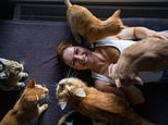 ‘Crazy cat ladies’ really DO exist! Study confirms women feel more attached to their pets than men do