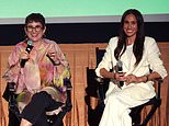 Meghan reveals advice Harry gave her about weathering ‘hard days’ as she makes first appearance since her UK visit at screening for Girl Scouts movie