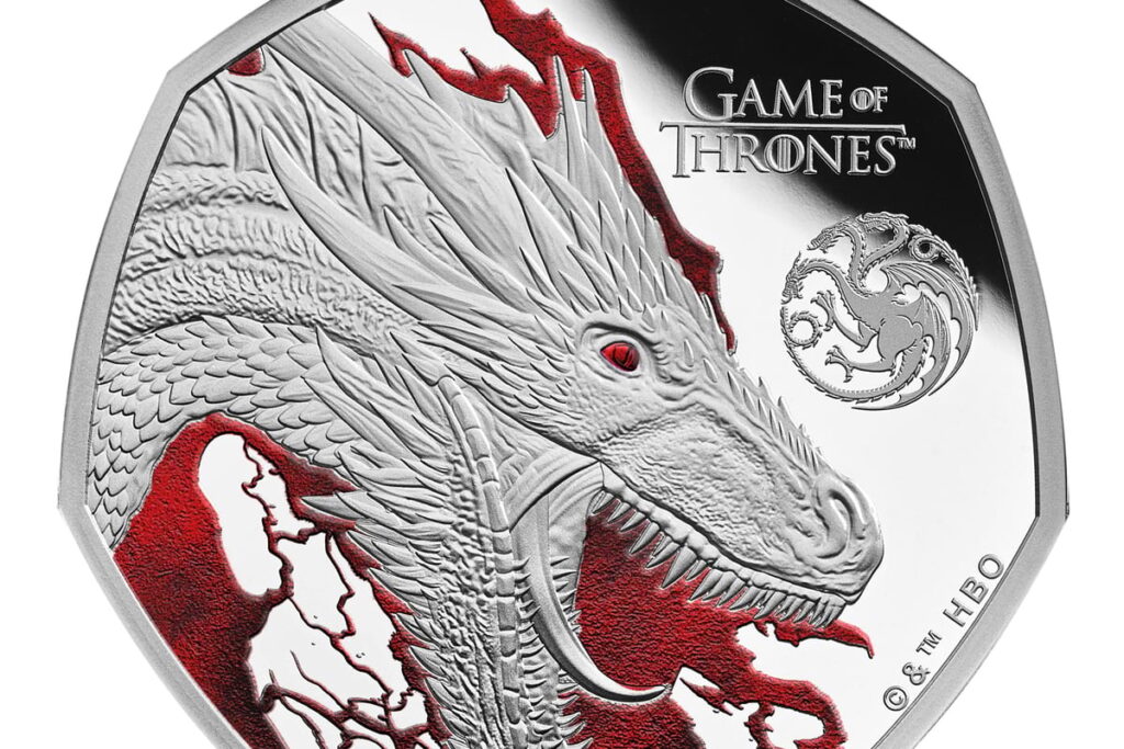 Game of Thrones ‘ice and fire’ coins launched by The Royal Mint
