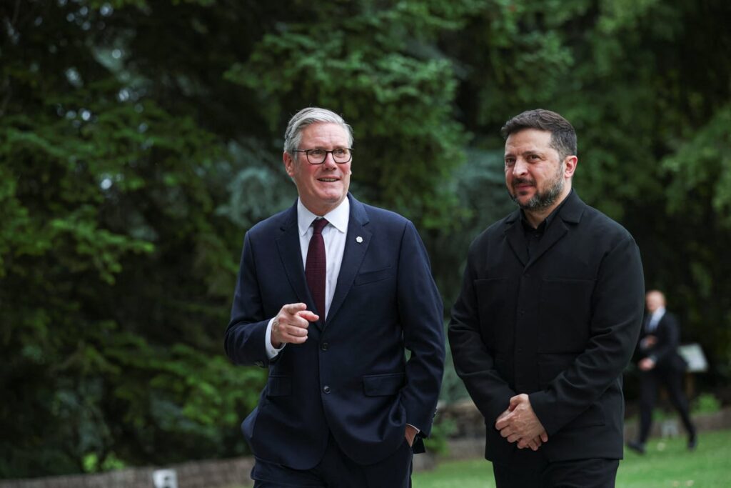 Keir Starmer says UK support for Ukraine will ‘always endure’ on farewell visit