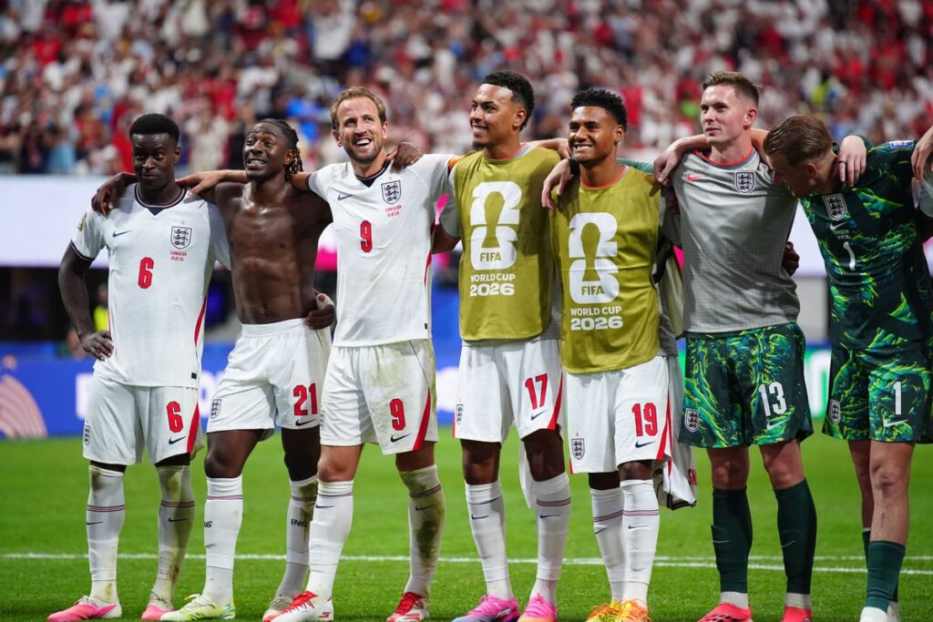 England’s sights on Mexico after comeback victory over DR Congo
