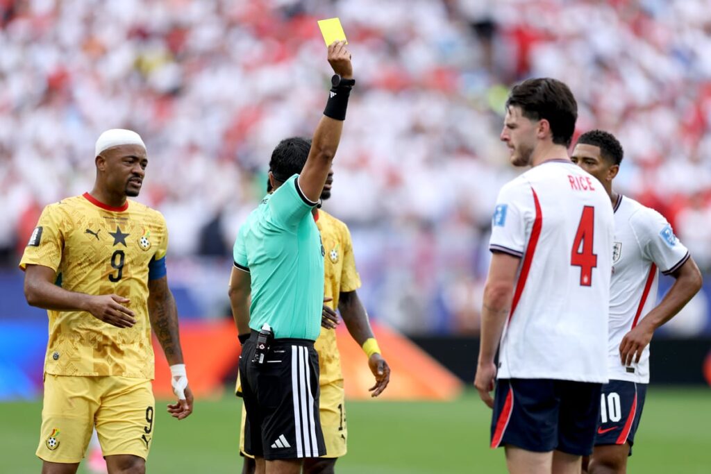 Four England players at risk of World Cup semi-final suspension