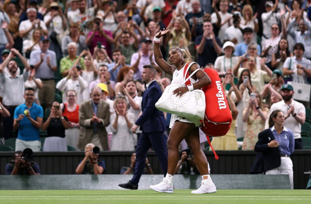 When are Serena and Venus Williams playing in Wimbledon doubles?
