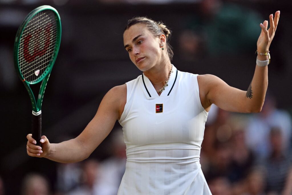 ‘F***** it up’: Aryna Sabalenka dumped out of Wimbledon by ruthless Naomi Osaka