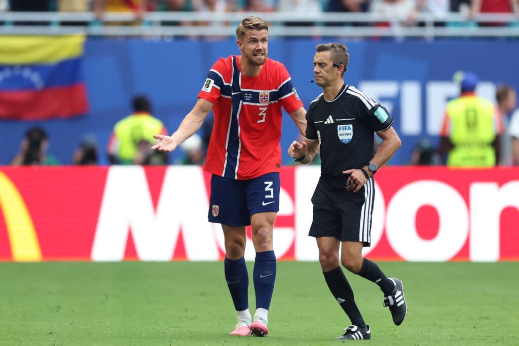 Did the ball hit camera cable before England equaliser vs Norway? Controversy in World Cup quarter-final