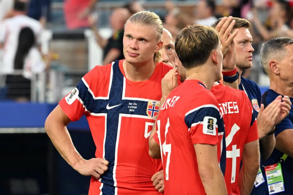 Why Erling Haaland was substituted for Norway against England in World Cup quarter-final defeat
