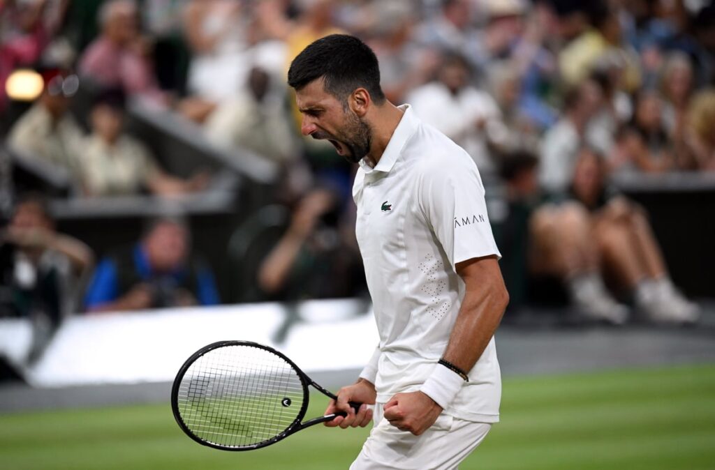 Novak Djokovic vs Felix Auger-Aliassime LIVE: Wimbledon 2026 result and latest updates from quarter-final