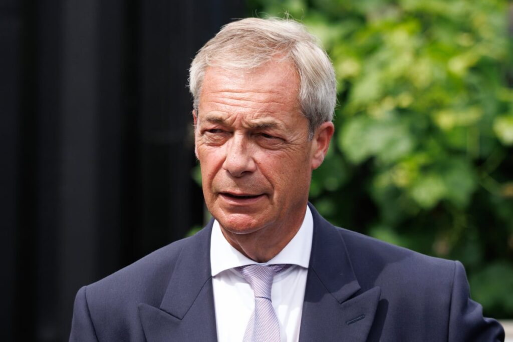 Man arrested in London over ‘threat to shoot and kill Nigel Farage’