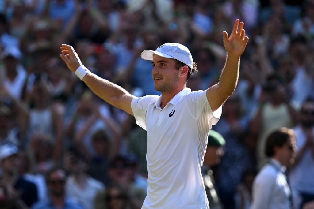 Arthur Fery’s Wimbledon fairytale continues as he downs Flavio Cobolli to reach semi-finals