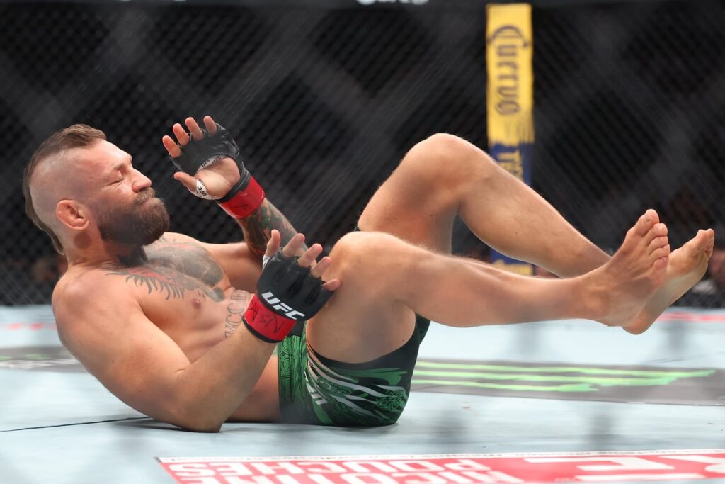 Conor McGregor injury latest as UFC return ends after 69 seconds