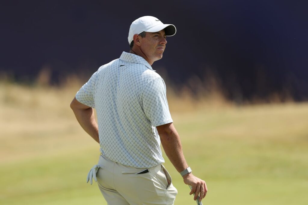 Rory McIlroy explains how he can get in Open title contention after round-two resurgence
