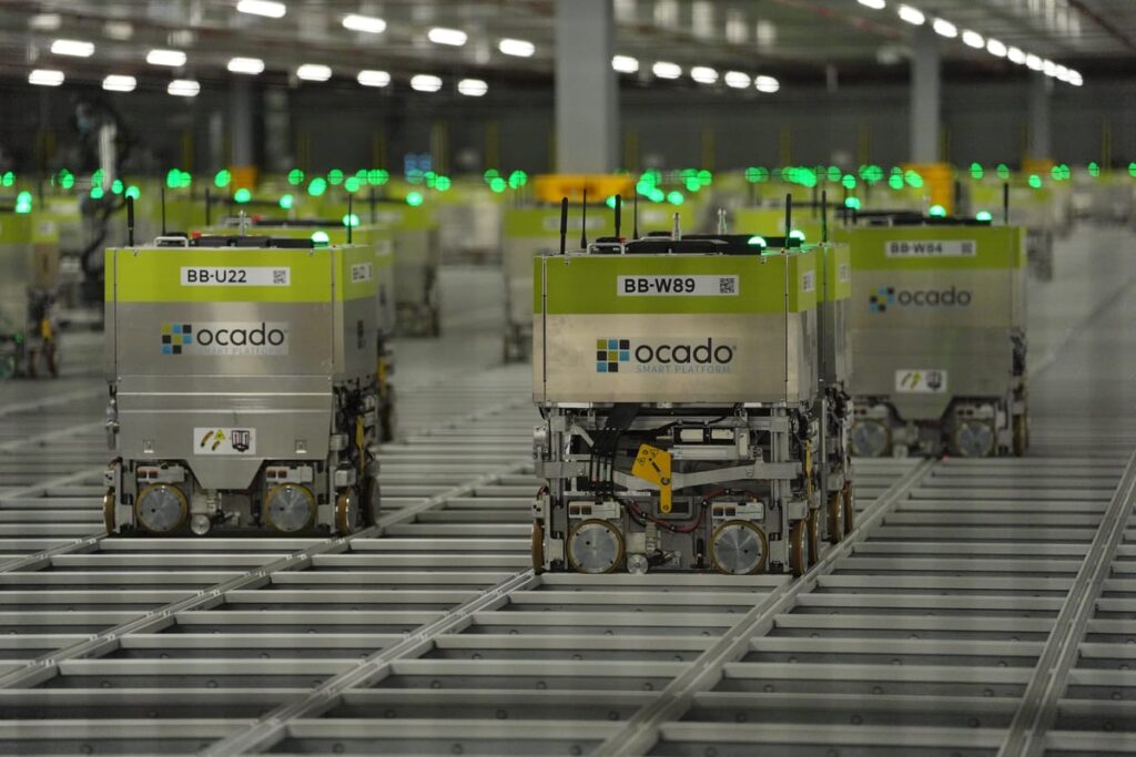 Ocado rebounds after striking deal to build new robotic warehouse