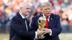 Uefa & Burnham criticise Infantino World Cup plan