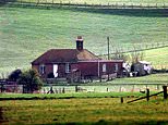 The abandoned house frozen in time where one of Britain’s best-known comedians fell to his death from the roof while trying to adjust his TV aerial during a Man Utd game
