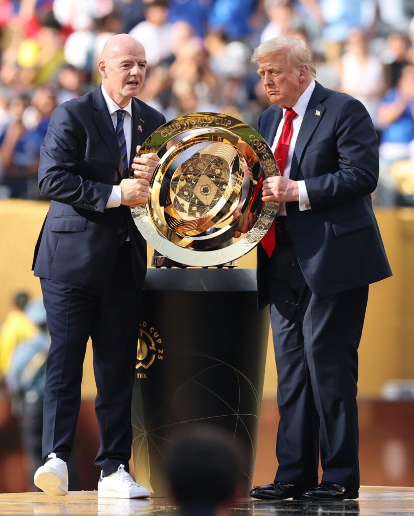 Will Donald Trump attend World Cup final and will he present the trophy?