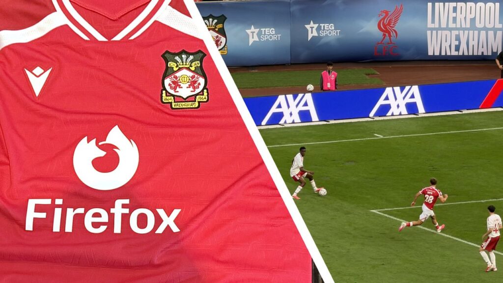 ‘Underdog’ — this is why struggling browser Firefox and Ryan Reynolds’ Wrexham football club are now joined at the kit