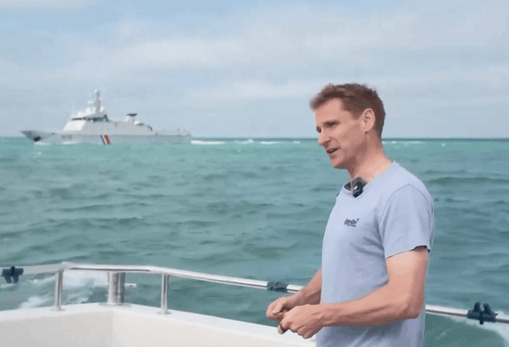 French warship ‘fires 17 warning shots’ in Channel as London MP Chris Philp highlights illegal crossings