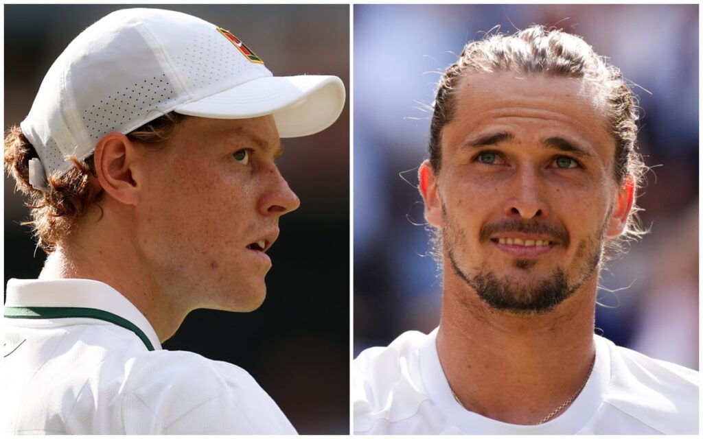 Jannik Sinner vs Alexander Zverev start time and how to watch Wimbledon final today