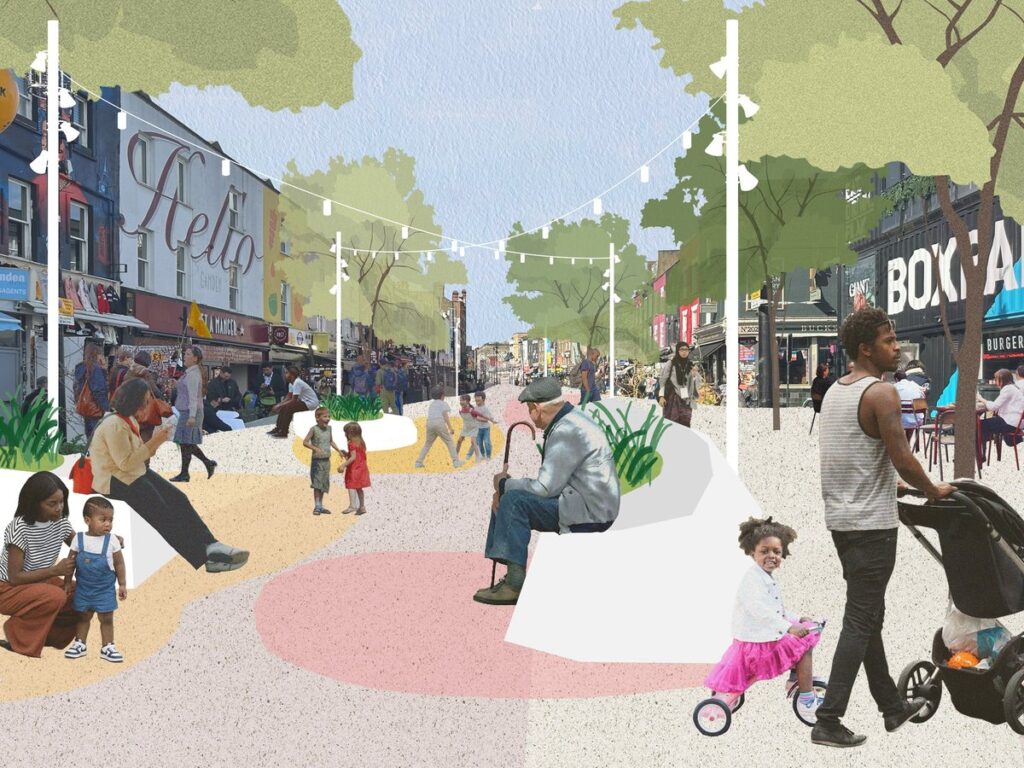 Camden High Street could be made permanently car-free