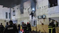 Eleven people die in fire at Algerian children’s care home