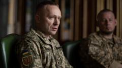 Who is Mykhailo Drapatyi, Ukraine’s new commander-in-chief?